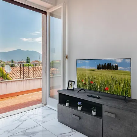 Apartamento Attico Terrazza Vista Panoramica Lungarni Pisani