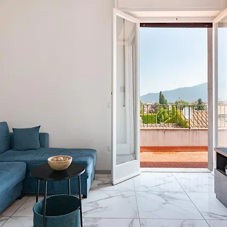 Brg Sx- Attico Terrazza Vista Panoramica Lungarni Pisani Apartament *